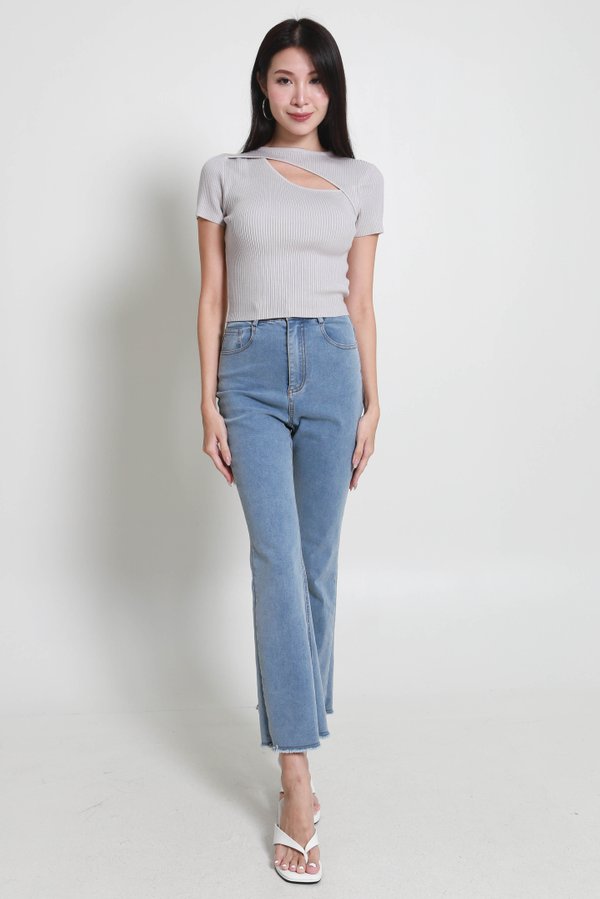 Alexia Asymmetrical Knit Top (Lavender Haze) Alexia Asymmetrical Knit Top (Lavender Haze)