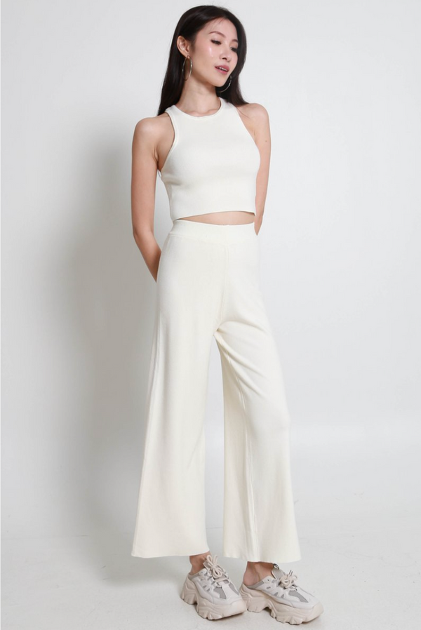 [REGULAR-MID] Fredona Knit 2Pcs Set (Ivory)