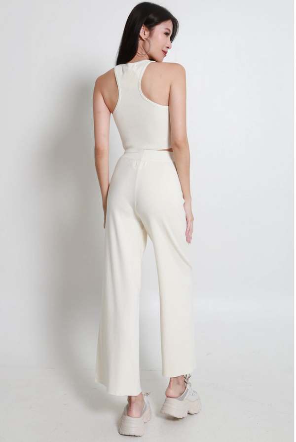 [REGULAR-MID] Fredona Knit 2Pcs Set (Ivory)