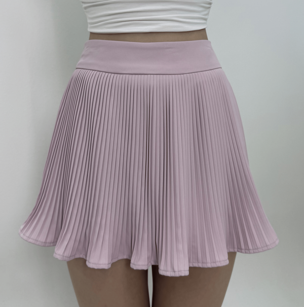Beatrix Pleated Skorts (Pink)