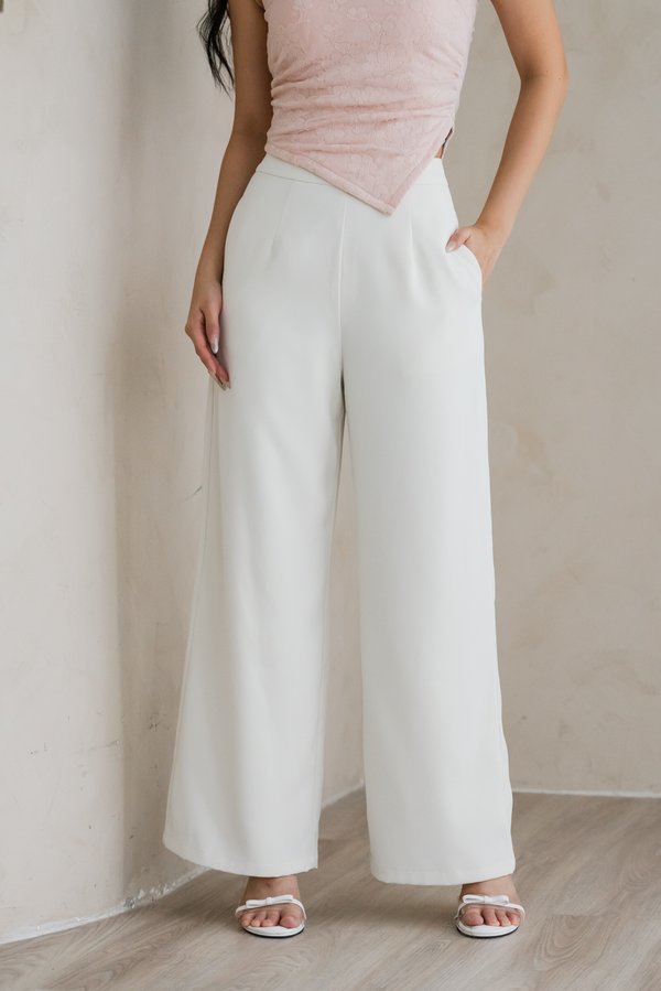 Carlton Highwaist Pants V2 (Ivory) Carlton Highwaist Pants V2 (Ivory)