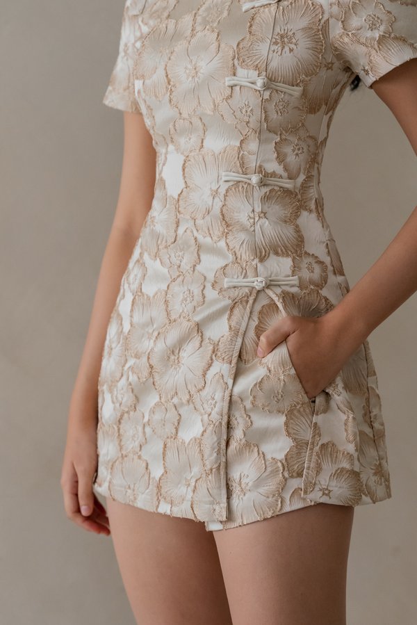 Liu Oriental Shorts (Gold)