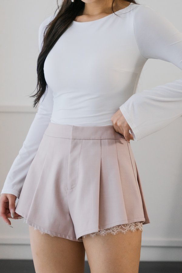 Eliz Lace Shorts (Pink)