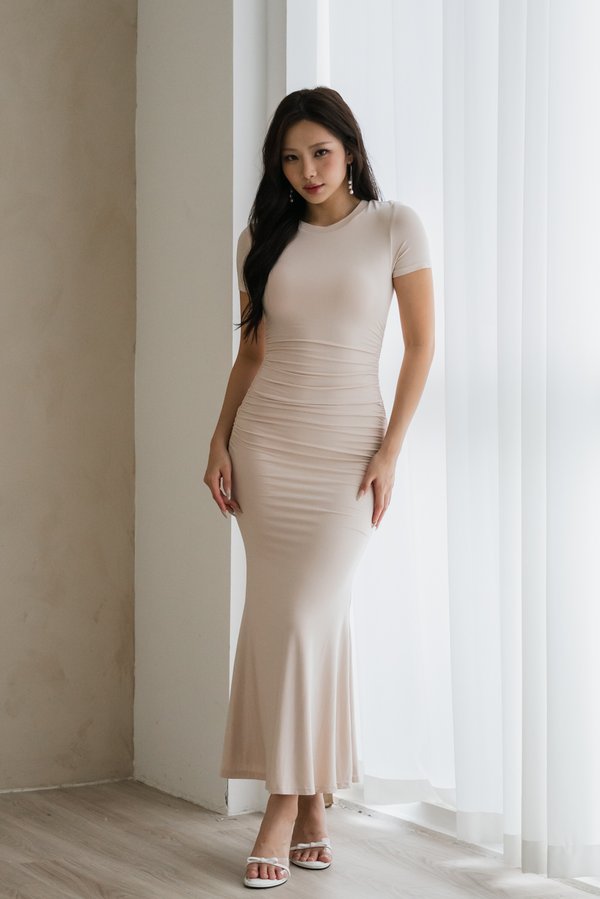 Betty Mermaid Dress (Nude Pink) Betty Mermaid Dress (Nude Pink)