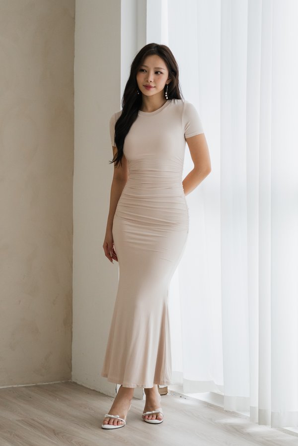 Betty Mermaid Dress (Nude Pink) Betty Mermaid Dress (Nude Pink)