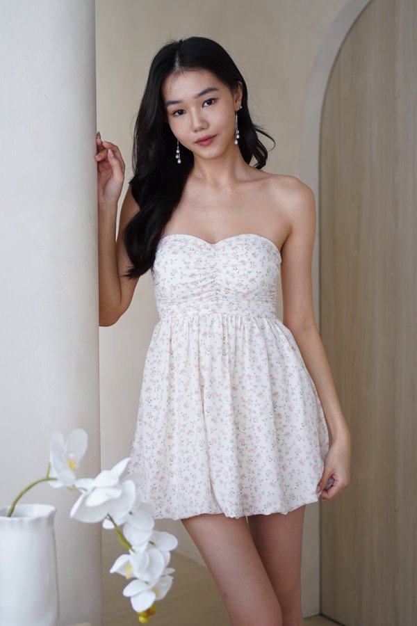 Roselle Padded Sweetheart Bubble Dress V2 (Sakura Floral) Roselle Padded Sweetheart Bubble Dress V2 (Sakura Floral)