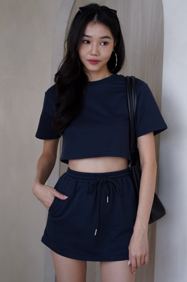 Axtelle Drawstring Skorts (Dark Teal)