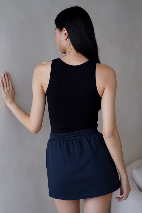 Deena Racer Top (Black) Deena Racer Top (Black)