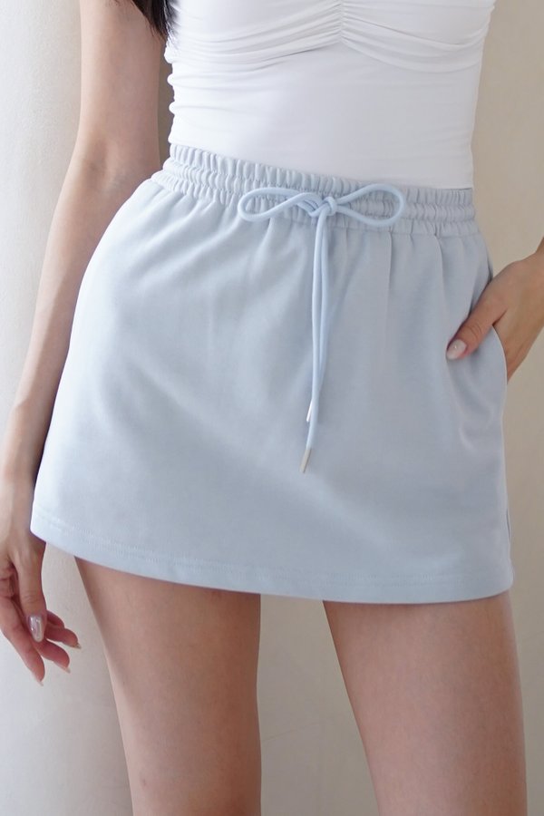 Axtelle Drawstring Skorts (Baby Blue)