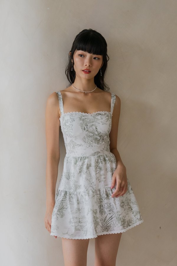 Evangeline Outline Halter Knit Dress (Taupe) | Carrislabelle