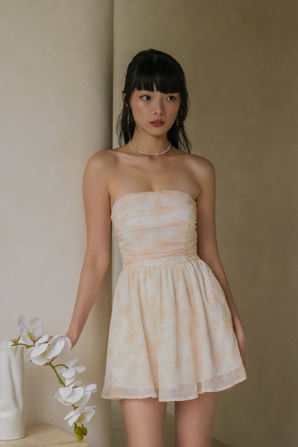 Celestia Mini Romper Dress (Sunshine)