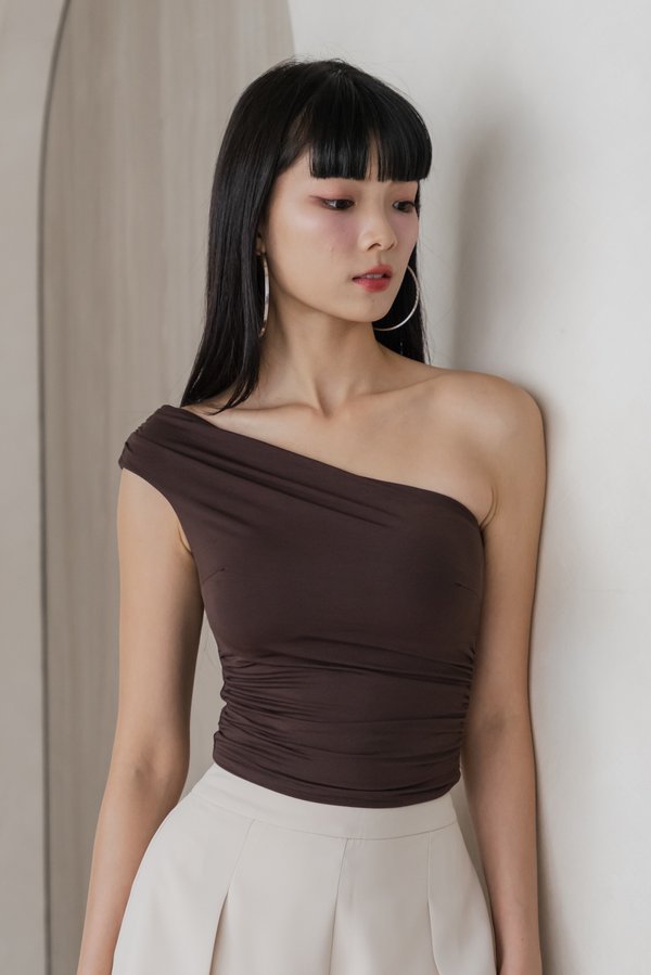 Alora Toga Ruch Padded Top (Chocolate) Alora Toga Ruch Padded Top (Chocolate)