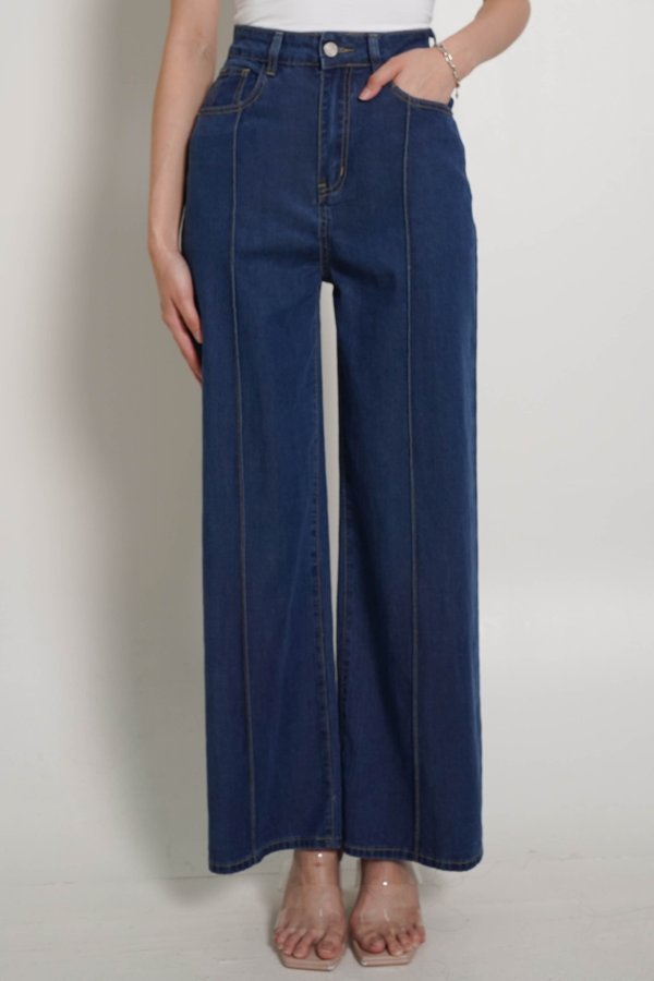 Artemis Straight Cut Denim Jeans (Dark Wash) Artemis Straight Cut Denim Jeans (Dark Wash)
