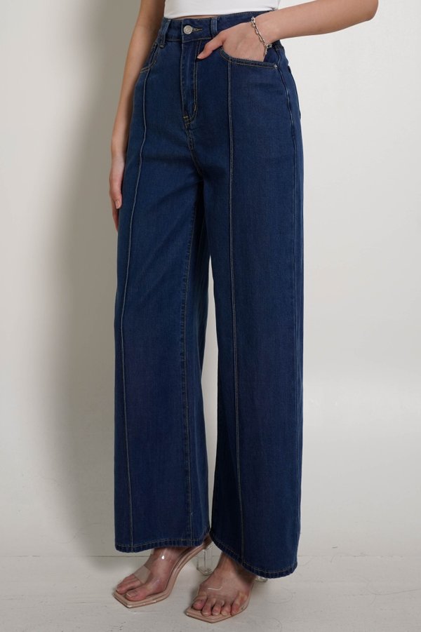 Artemis Straight Cut Denim Jeans (Dark Wash) Artemis Straight Cut Denim Jeans (Dark Wash)