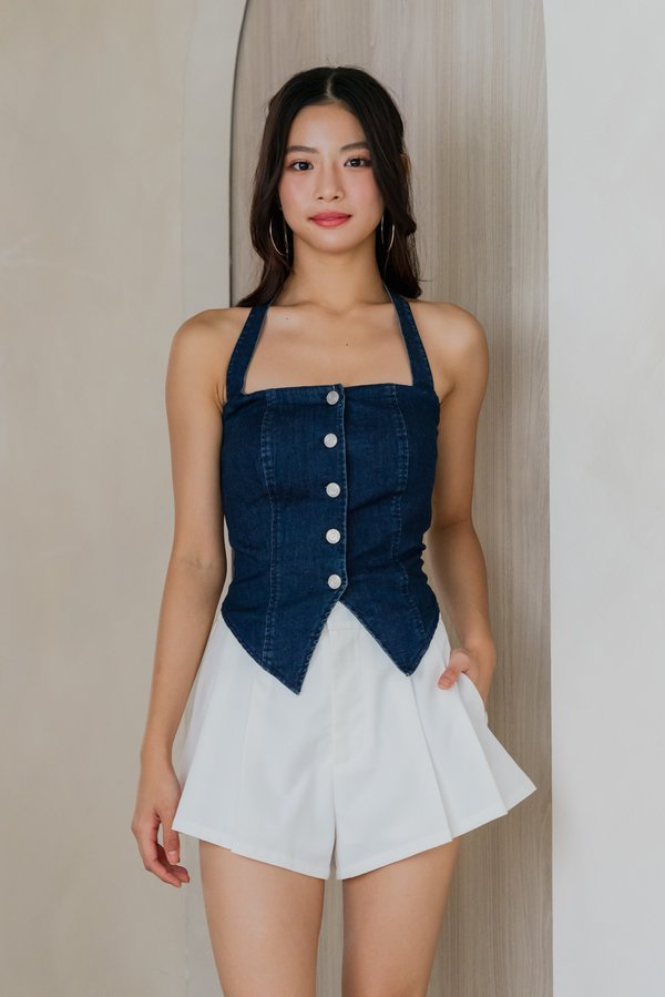 【NONCODE】caro slit denim skirt caro slit denim skirt - 논코드