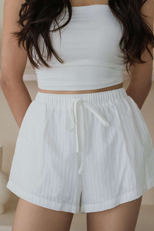 Gweneth Tie String Boxer Shorts (Snow White)