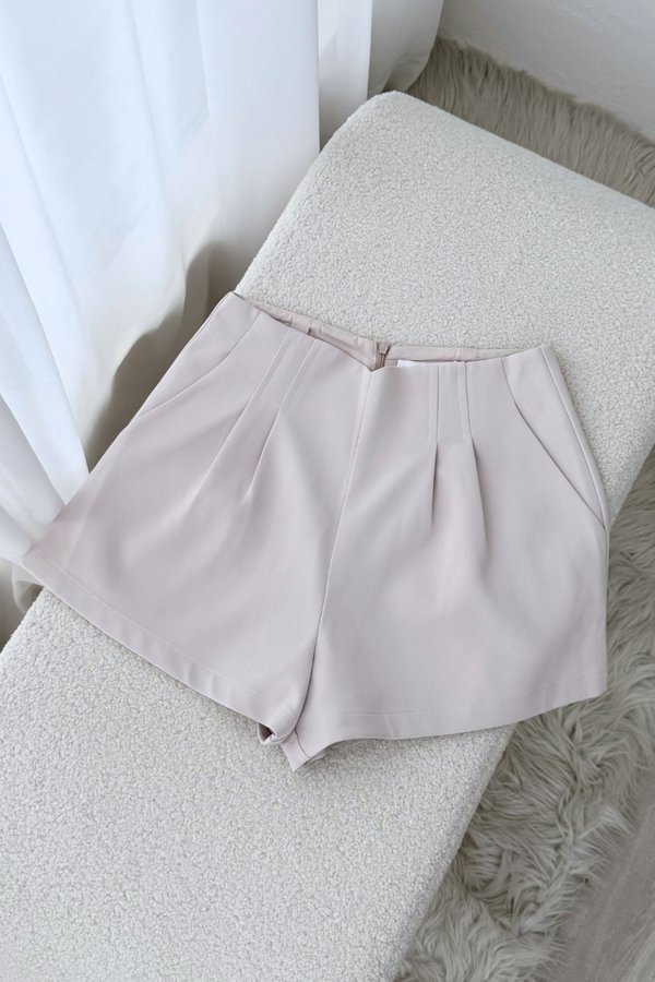 Kylie Panel Shorts (Nude Pink)