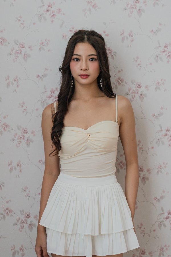 Merliah Sweetheart Twisted Padded Top (Soft Daffodil) Merliah Sweetheart Twisted Padded Top (Soft Daffodil)