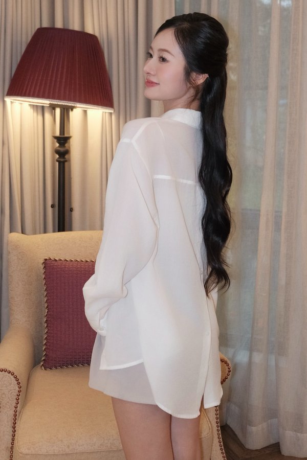 Genesis Sheer Shirt (White) Genesis Sheer Shirt (White)