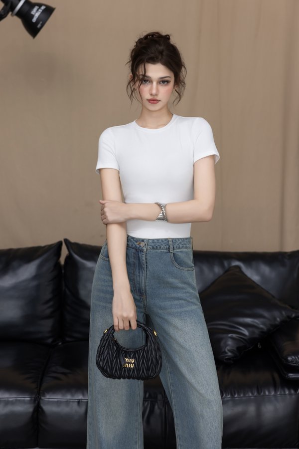 *Lite* [REGULAR] Gigi Basic Tee V2 (White)