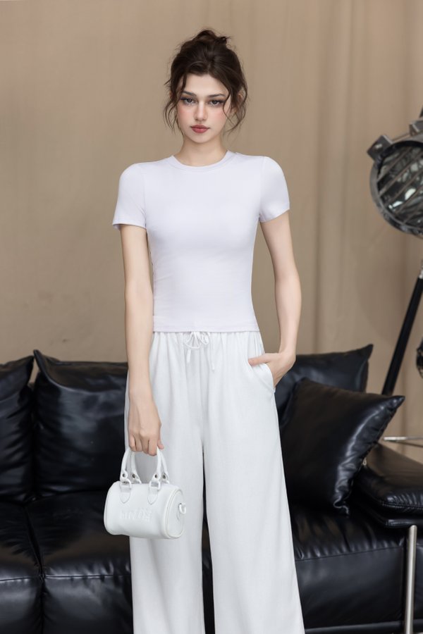 *Lite* [REGULAR] Gigi Basic Tee V2 (Soft Lilac)