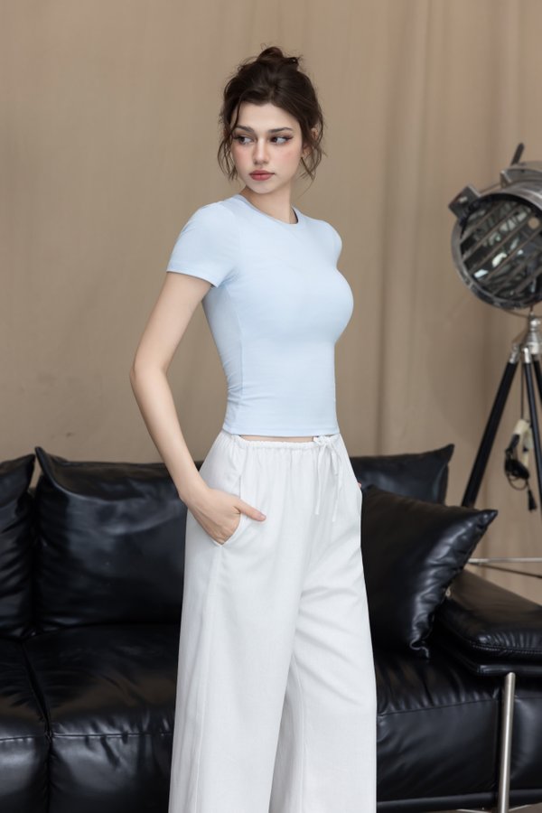 *Lite* [REGULAR] Gigi Basic Tee V2 (Baby Blue)