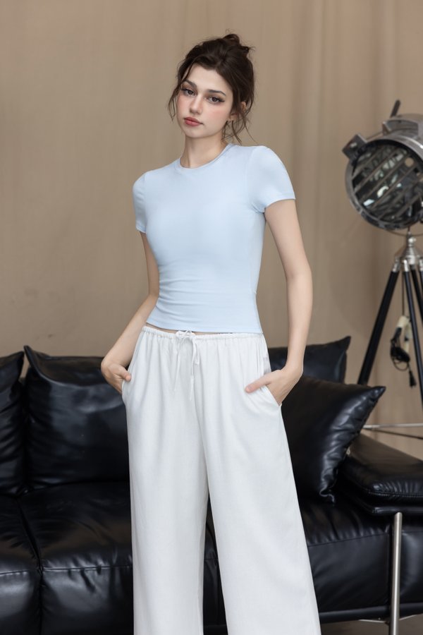 *Lite* [REGULAR] Gigi Basic Tee V2 (Baby Blue)