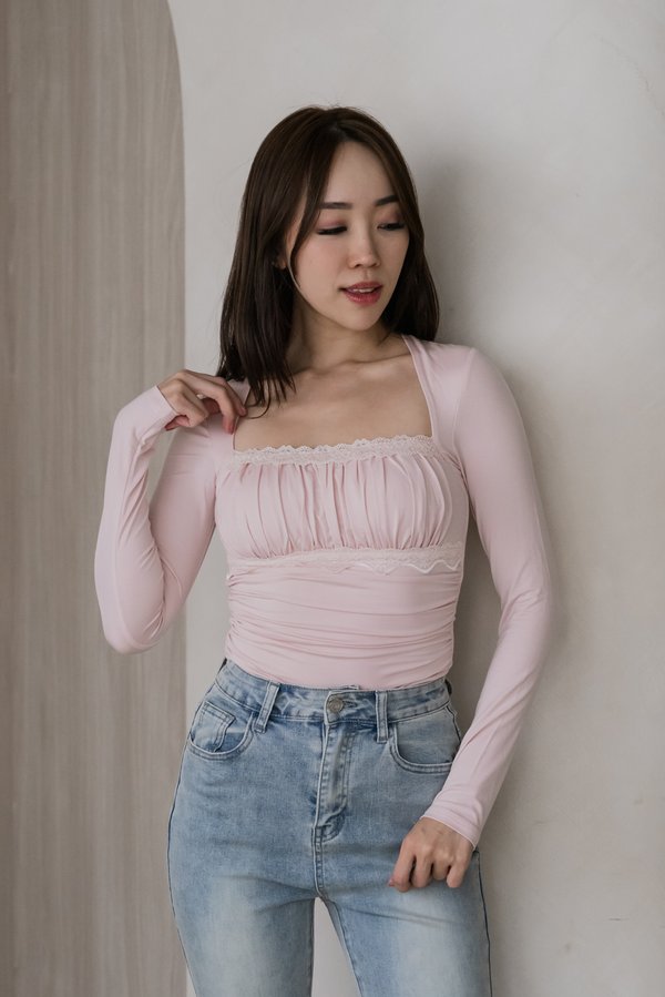 Rosabella Padded Long Sleeve Top