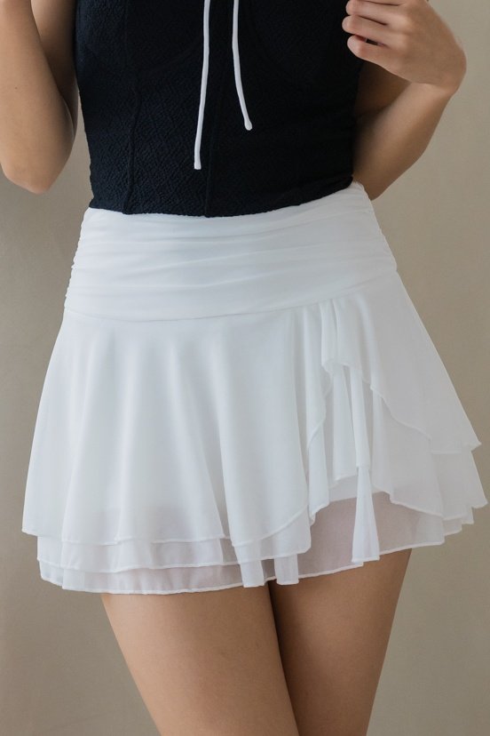 Aureline Mesh Ruffle Skorts V2