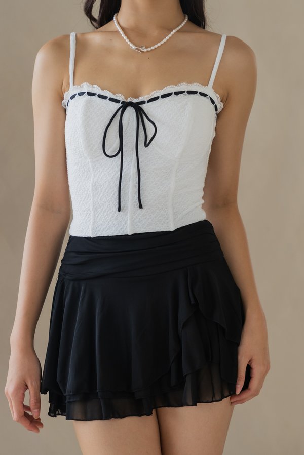 Aureline Mesh Ruffle Skorts V2