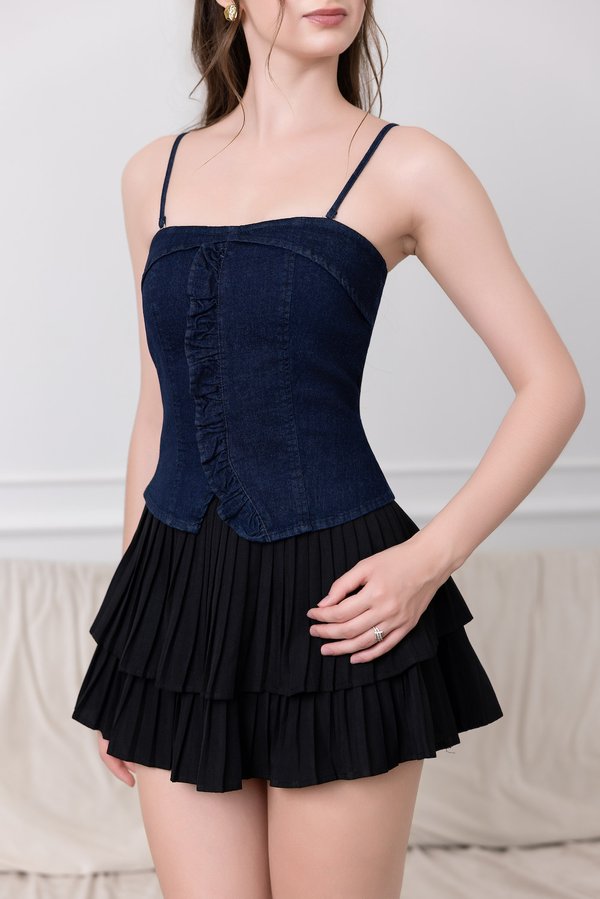 Alerie Pleated Tiered Skorts Alerie Pleated Tiered Skorts