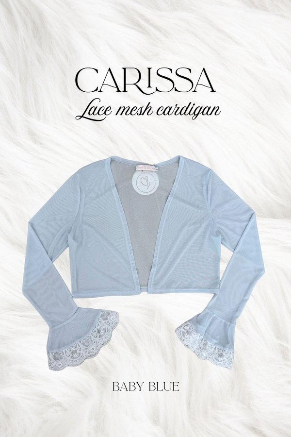 Carissa Lace Mesh Cardigan