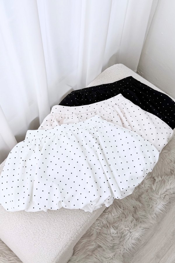 Jaycee Polka Bubble Skorts