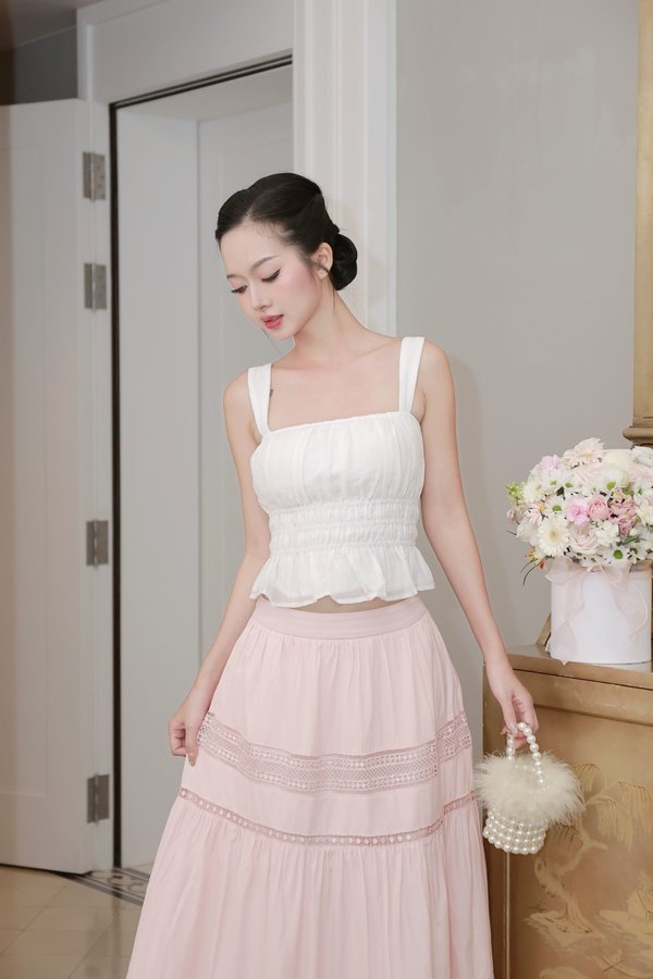 Briselle Tiered Ruffle Padded Top