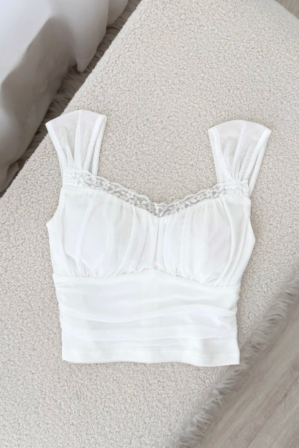 Brielle Mesh Padded Top