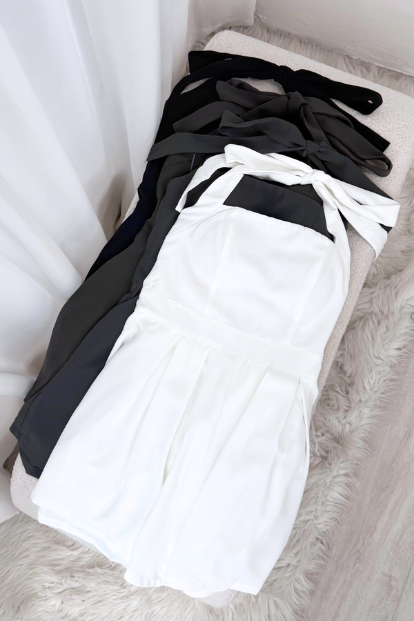 Lazina Halter Padded Romper