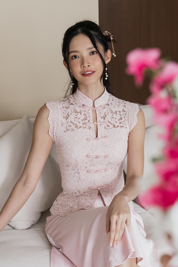 Ting Padded Lace Top