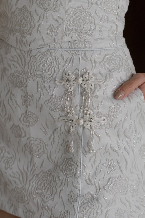 Le Embossed Mini Skorts