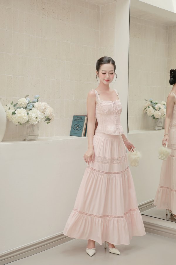 Nova Crochet Maxi Skirt