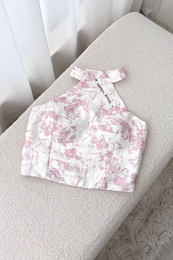 Ying Floral Padded Qipao Top