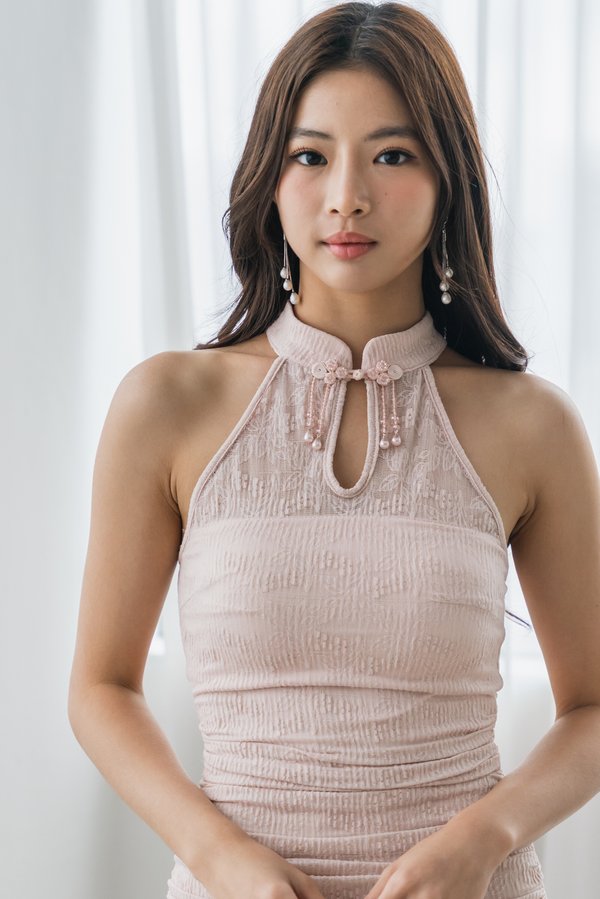 Feng Mermaid Midi Padded Dress