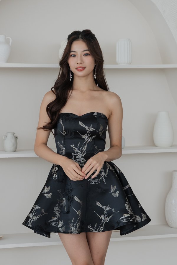 Qin Sweetheart Flared Padded Qipao