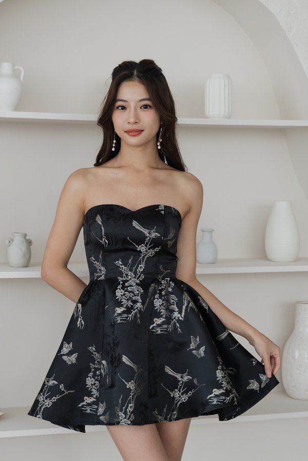 Qin Sweetheart Flared Padded Qipao