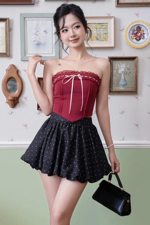 Jaycee Polka Bubble Skorts