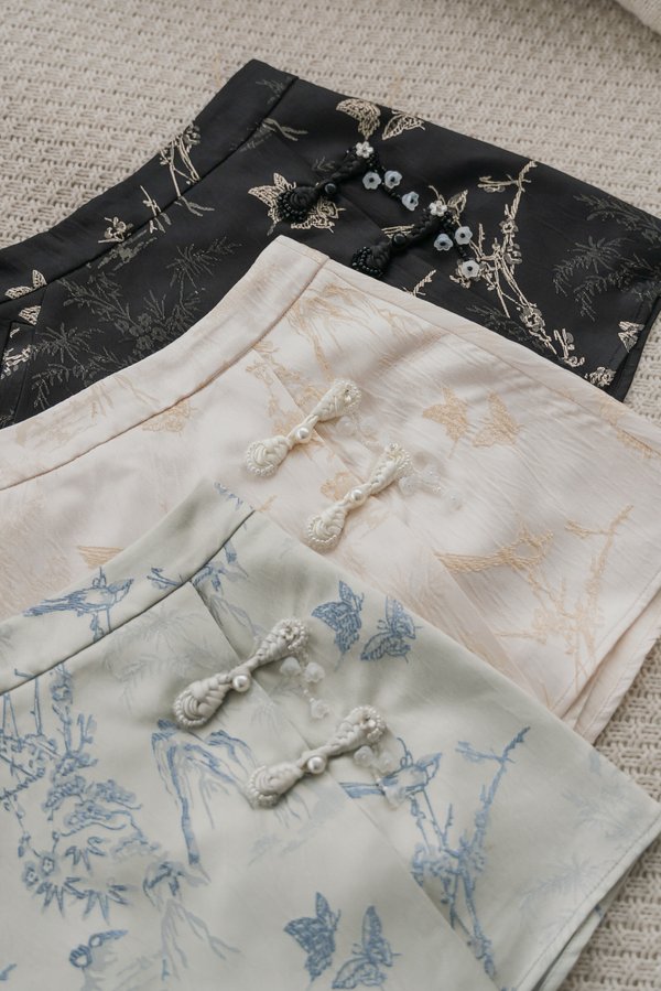 He Jacquard Mini Skorts