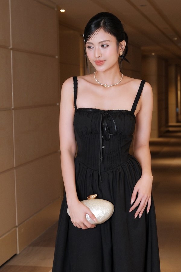 Isadora Padded Maxi Dress