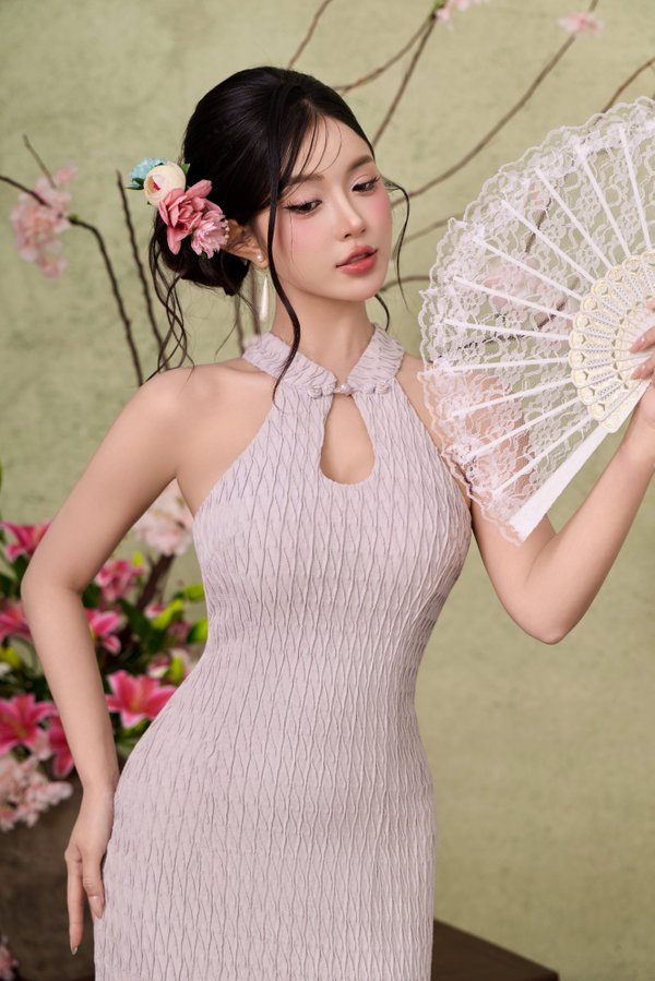 Chun Padded Textured Qipao V2