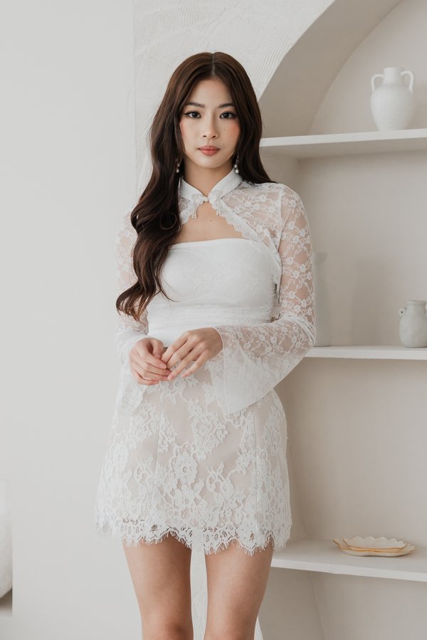 Hui Lace Bolero Padded Top