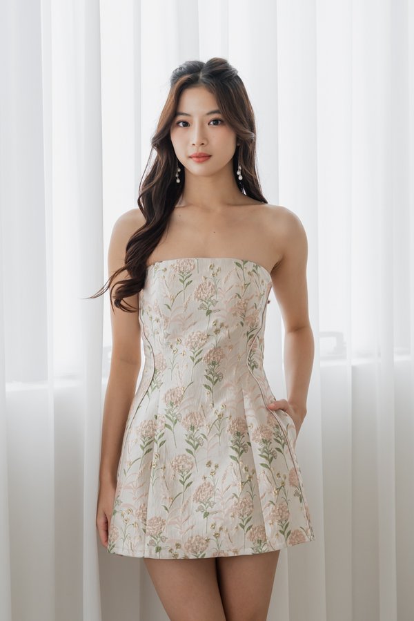 En Jacquard Bolero Dress