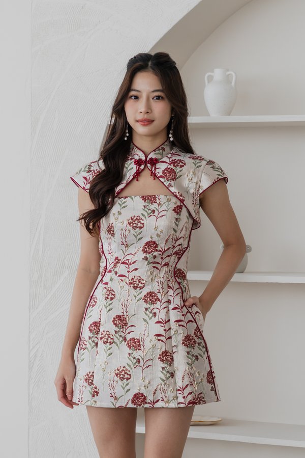 En Jacquard Bolero Dress